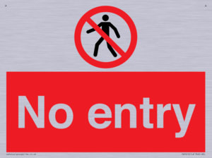 No entry
